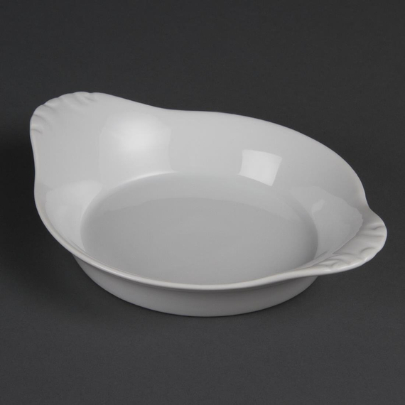 download_z1v7-nz.jpg Olympia Whiteware runde Gratinschalen weiß 22cm (6 Stück) – Bild 1