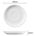 Olympia Athena Untertassen 14,5cm (24 Stück) – Bild 10