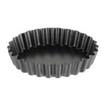 Vogue Antihaft Mini-Quicheformen mit herausnehmbarem Boden 10cm (3 Stück)