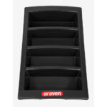 Araven stapelbarer Besteckkasten 4 Fächer – Bild 2