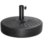 Bolero Sonnenschirm Sockel Schwarz 20Ltr – Bild 3