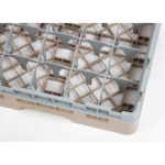 Cambro Gläserspülkorb beige mit 25 Fächern max Glashöhe 9,2cm – Bild 3