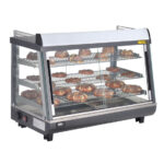 Buffalo beheizte Verkaufsvitrine für Vorder- und Hintertüren 136Ltr