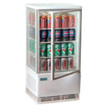Polar C-Serie Energieeffizienter Ausstellungs-Kühlschrank Weiß 68Ltr – Bild 7