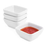 Olympia Whiteware quadratische Amuseschälchen 6cm (12 Stück) – Bild 2