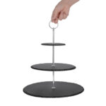 Olympia Etagere Schiefer 3 Etagen – Bild 2