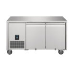 Polar U-Serie Premium Zweitürige Kühltheke 267L