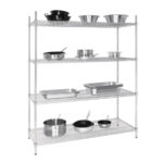 Vogue 4 Reihen Drahtregal-Kit 1525x610mm – Bild 2