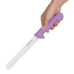 Hygiplas Brotmesser 21,6 cm lila – Bild 2