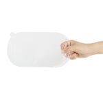 Fiesta Recyclable PET-Deckel für Bagasse-Ovalbehälter (100 Stück) – Bild 4