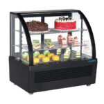 Polar C-Serie Tischkühlvitrine Schwarz 100Ltr – Bild 4
