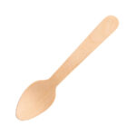 Fiesta Compostable Teelöffel Birkenholz 11cm (100 Stück) – Bild 3