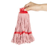 Jantex Deck-Wischmop Kopf Rot Gestreift 200g – Bild 3