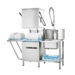 Hobart Ecomax Haubenspülmaschine H604-10B mit integrierte Klarspüldosierpumpe – Bild 2
