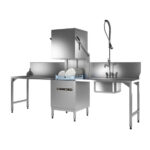 Hobart Ecomax Haubenspülmaschine H604-10B mit integrierte Klarspüldosierpumpe – Bild 3