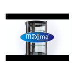 Maxima Gastro Glastürkühlschränke - 100 l - 48 cm - Runde – Bild 8