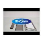 Maxima Gastro Edelstahltisch - 60 x 70 cm - Einstellbare Höhe - mit Backsplash – Bild 6