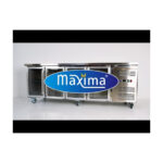 Maxima Gastro Kühltisch - 223 cm - 4 Glastüren – Bild 2