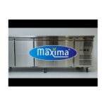 Maxima Gastro Kühltisch - 223 cm - 4 Türen – Bild 2