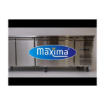 Maxima Gastro Kühltisch - 223 cm - 4 Tür – Bild 2