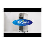 Maxima Gastro Gefrierschrank - 700 l - 3 Einstellbare Regale (2/1 GN) - Rostfreier Stahl - mit Glastür – Bild 6