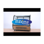 Maxima Gastro Glastürkühlschränke - 160 l - 88 cm - Hintere Schiebetüren – Bild 6