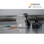 Kebab Hero KS100C EcoLine Dönermesser kabellos mit Akku Ø 100 mm – Bild 5