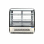 Maxima Gastro Glastürkühlschränke - 120 l - 70 cm - Hintere Schiebetüren – Bild 2