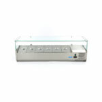 Maxima Gastro Aufsatzkühlvitrine - 140 cm - Passt 6 x 1/3 GN – Bild 2