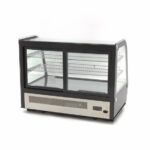 Maxima Gastro Glastürkühlschränke - 160 l - 88 cm - Hintere Schiebetüren – Bild 4