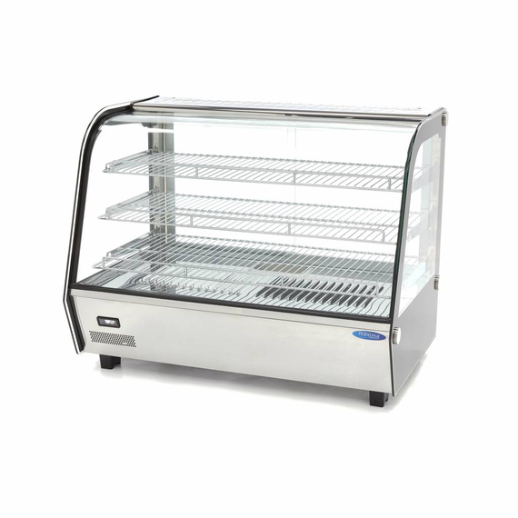 maxima-05-61656e6b71ec2.jpg Maxima Gastro Wärmevitrine - 160 l - 85,6 cm - 3 Regale – Bild 1