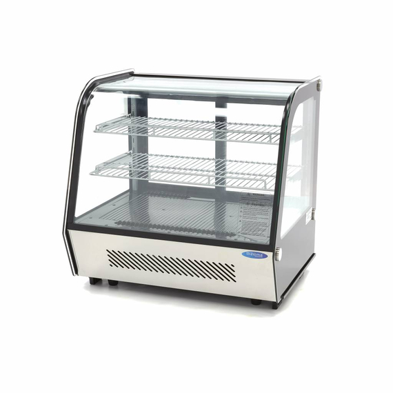 maxima-05.jpg Maxima Gastro Glastürkühlschränke - 120 l - 70 cm - Hintere Schiebetüren – Bild 1