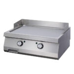 Maxima Gastro Heavy Duty Grillplatte - Glatte Chrom - Doppeleinheit - 70 cm Tief - Elektrisch
