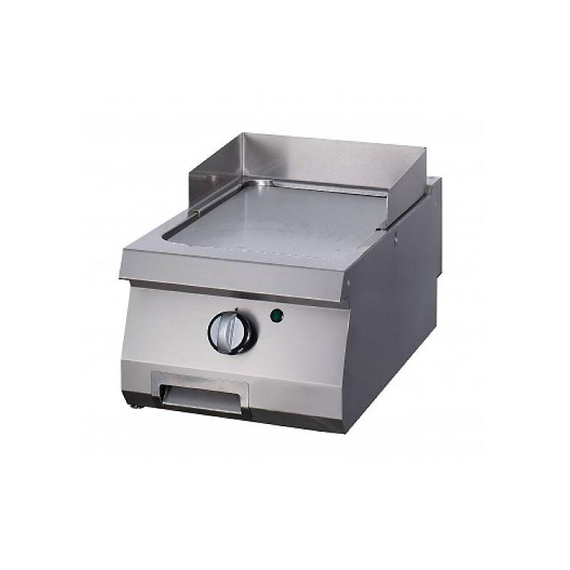 maxima-griddle-400-smooth-1-61656ecc46093.jpg Maxima Gastro Heavy Duty Grillplatte - Glatte Chrom - Einzeleinheit - 70 cm Tief - Gas – Bild 1