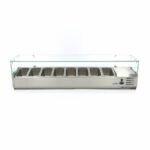 Maxima Gastro Aufsatzkühlvitrine - 180 cm - Passt 8 x 1/3 GN – Bild 6