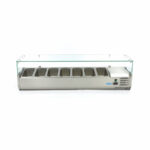 Maxima Gastro Aufsatzkühlvitrine - 160 cm - Passt 7 x 1/3 GN – Bild 6