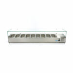 Maxima Gastro Aufsatzkühlvitrine - 200 cm - Passt 9 x 1/3 GN – Bild 6
