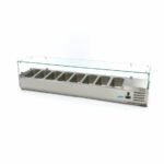 Maxima Gastro Aufsatzkühlvitrine - 180 cm - Passt 8 x 1/3 GN – Bild 5