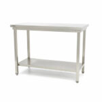 Maxima Gastro Edelstahltisch - 100 x 70 cm - Einstellbare Höhe – Bild 2