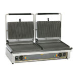 ROLLER GRILL Kontaktgrill doppelt, 4 kW, Abmessung 600 x 385 x 220 mm (BxTxH)