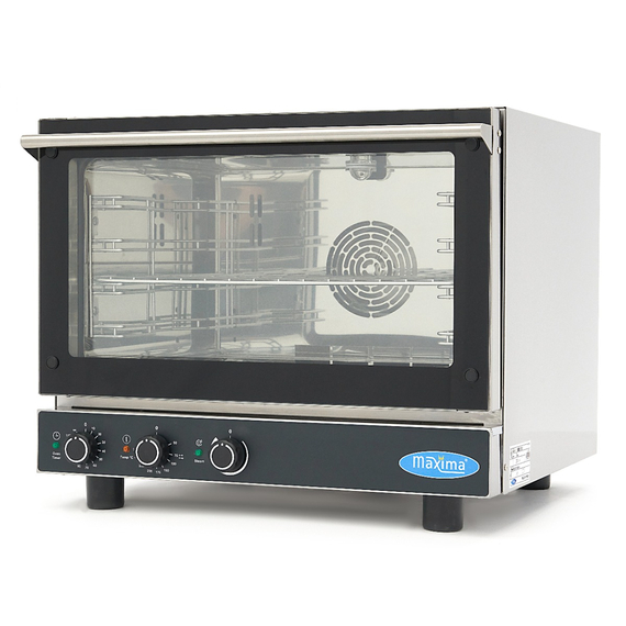 sp-001-08500202_2_.jpg Maxima Gastro Combi - Dampfofen - Passt 4 Tabletts (1/1 GN / 60 x 40 cm) - Analog - 400V – Bild 1