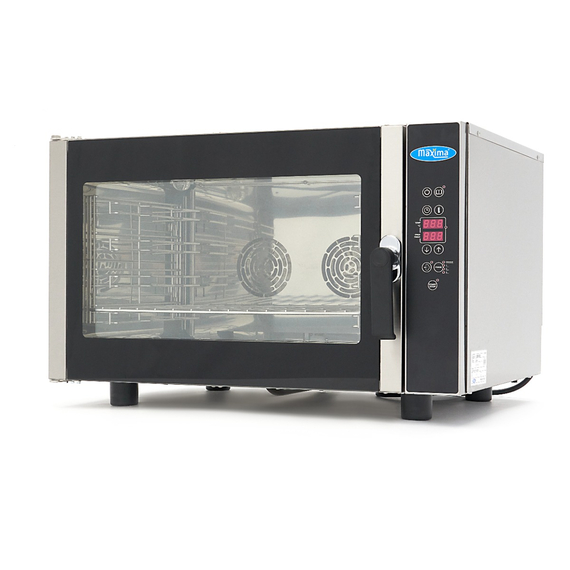 sp-001-08500208.jpg Maxima Gastro Combi - Dampfofen - Passt 4 Tabletts (1/1GN / 60 x 40 cm) - Digital Anzeige - 400 V – Bild 1