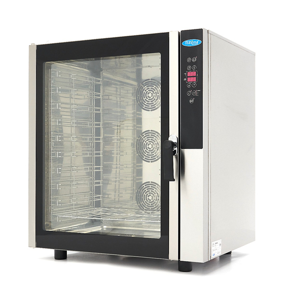 sp-001-08500210_2_.jpg Maxima Gastro Combi - Dampfofen - Passt 10 Tabletts (1/1 GN / 60 x 40 cm) - Digital Anzeige - 400 V – Bild 1