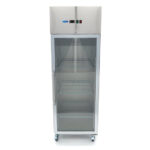 Maxima Gastro Kühlschrank - 600 l - 3 Einstellbare Regale (2/1 GN) - Rostfreier Stahl - mit Glastür – Bild 2