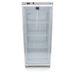 Maxima Gastro Kühlschrank - 600 l - Rostfreier Stahl - mit Glastür – Bild 2