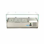 Maxima Gastro Aufsatzkühlvitrine - 95 cm - Passt 3 x 1/3 GN – Bild 2