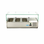 Maxima Gastro Aufsatzkühlvitrine - 95 cm - Passt 3 x 1/3 GN – Bild 6
