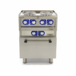 Maxima Commercial Klasse Gastro Kochplatte - Elektrisch - 600 x 600 mm tief - 4 Brenner - mit Ofen - 10000 Watt – Bild 2