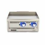 Maxima Gastro Grillplatte - Glatt - Doppeleinheit - 60 cm Tief - Gas – Bild 2