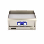 Maxima Gastro Grillplatte - Glatt - Doppeleinheit - 60 cm Tief - Elektrisch - 400 V – Bild 2